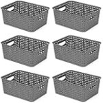 Comparatif des Meilleurs Paniers Plastiques Tressés pour Optimiser Votre Cuisine